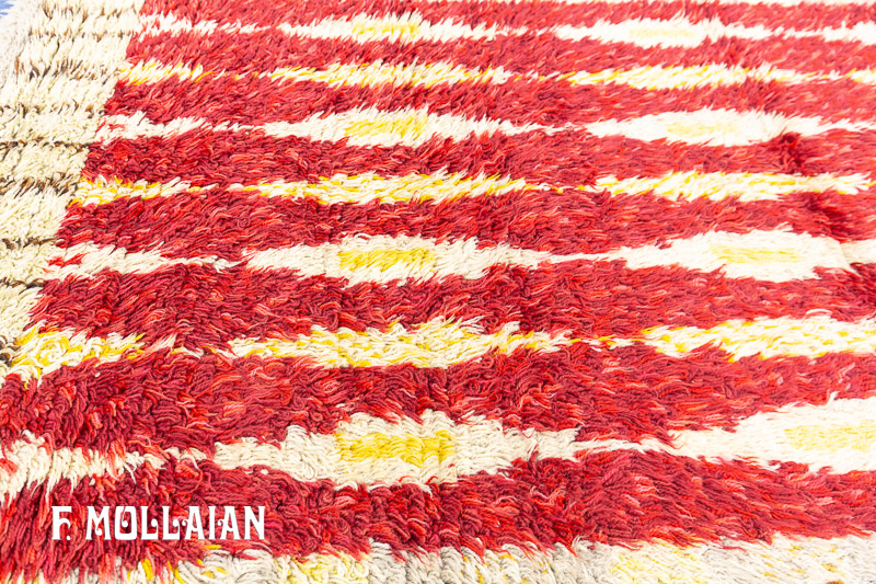 Vintage Swedish Rya Rug n°:47006272